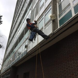 abseil building maintenance london 2
