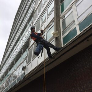 abseil building maintenance london 3