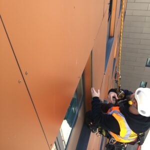 abseil cladding bristol 2