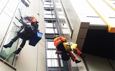 rope access mastic application